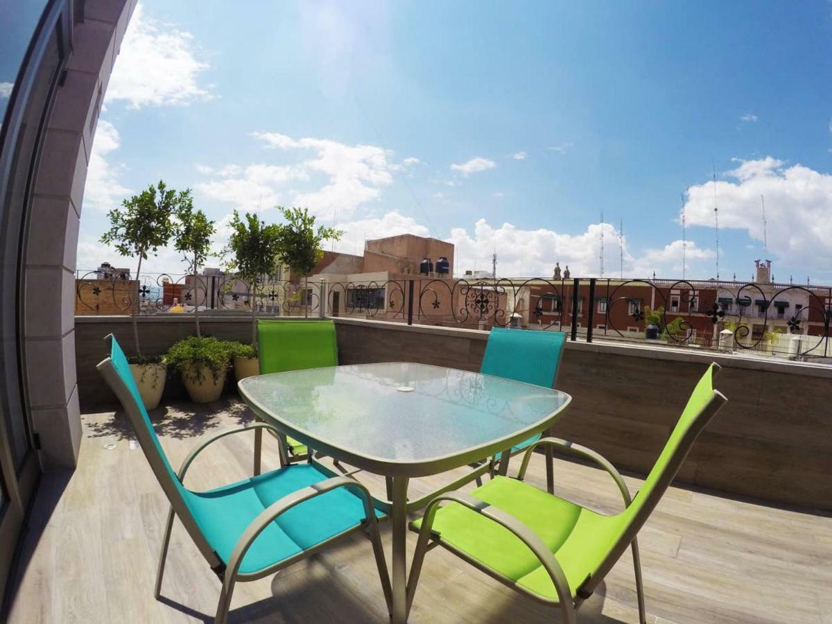 En El Centro Penthouse Lujo Ac Wifi 300Mbps Lägenhet Aguascalientes Exteriör bild